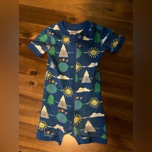 Hanna Anderson short pajama romper